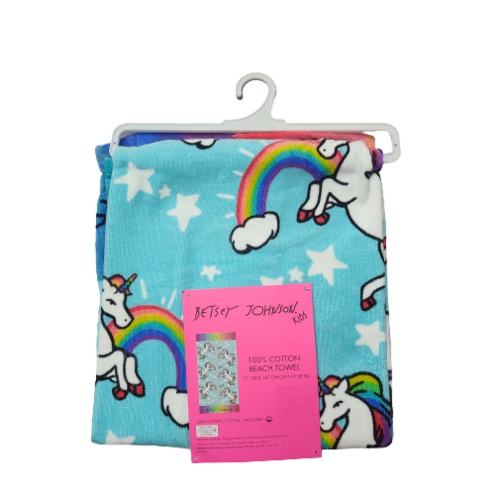 NWT Betsey Johnson Kids Beach Towel